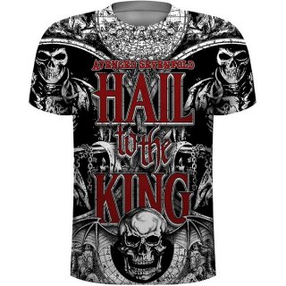 AVENGED SEVENFOLD All Over with Sublimation Printing, Tシャツ