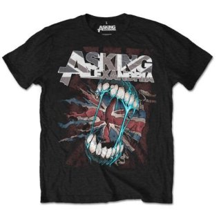 ASKING ALEXANDRIA Flag Eater with Back Printing, Tシャツ
