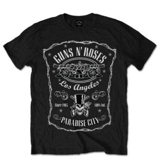 GUNS N' ROSES Paradise City Label, T