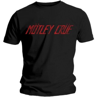MOTLEY CRUE Distressed Logo, Tシャツ