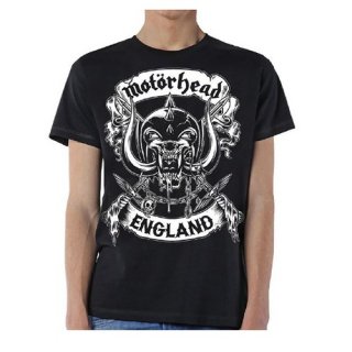 MOTORHEAD Crossed Swords England Crest, Tシャツ