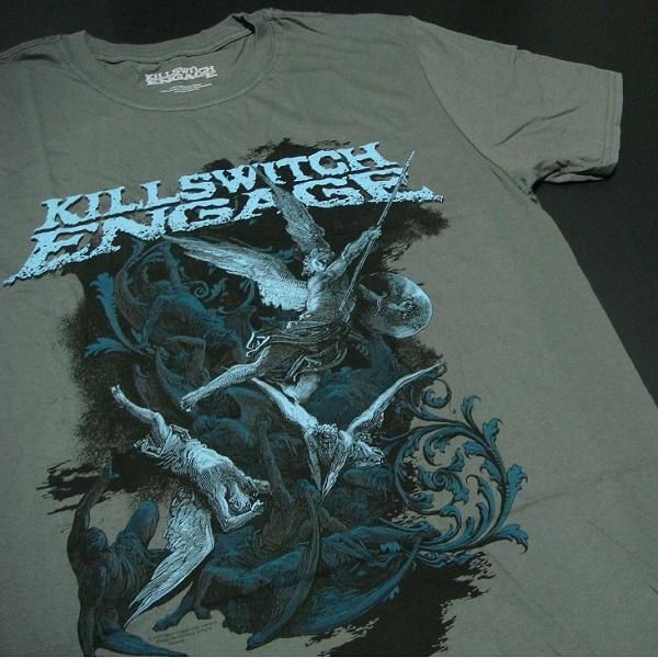 KILLSWITCH ENGAGE ヘビメタ Tシャツ KILLSWITCH ENGAGE Engage Battle, Tシャツ - メタルTシャツ専門
