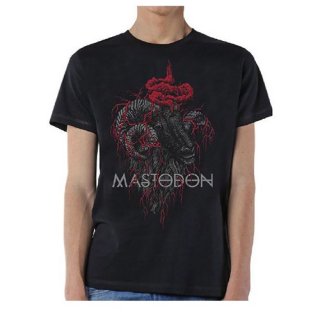 MASTODON Rams Head Colour, Tシャツ