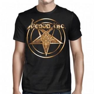 VENOM INC Pentagram Gold Logo, T