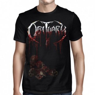 OBITUARY Pile of Skulls Blood Soaked, Tシャツ