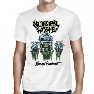 MUNICIPAL WASTE Slime and Punishment White, T