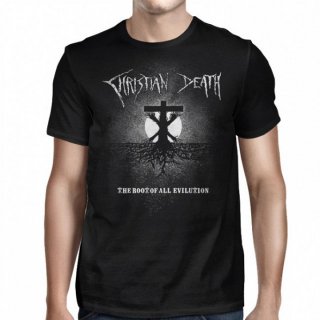 CHRISTIAN DEATH The Root of All Evilution Cross, Tシャツ