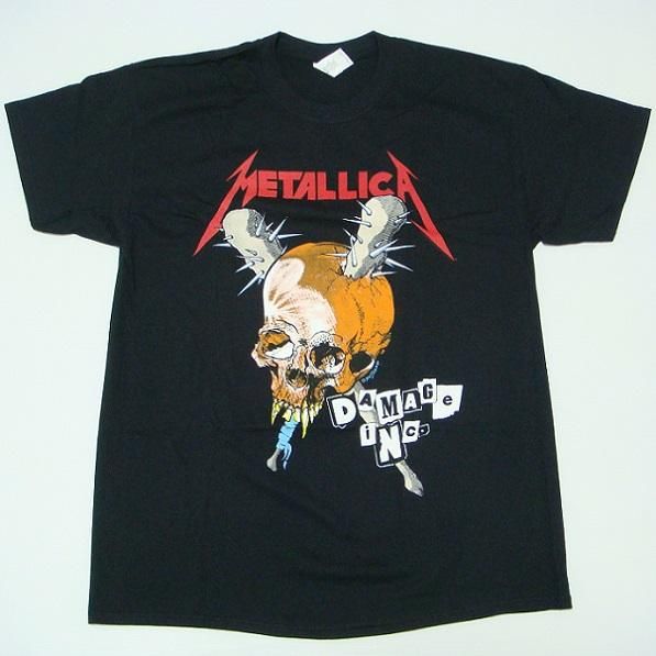 METALLICA Damage Inc Black, Tシャツ - メタルTシャツ専門店