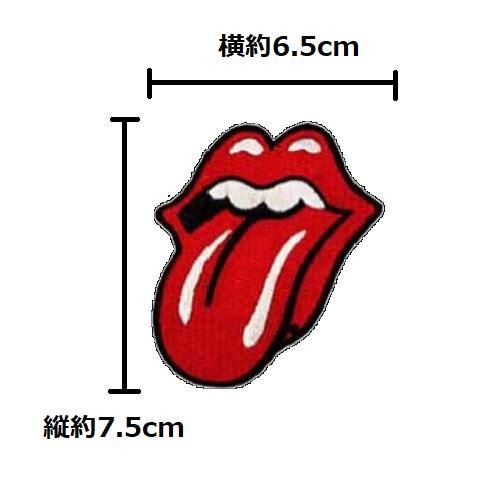 THE ROLLING STONES Tongue Logo, パッチ - メタルTシャツ専門