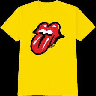THE ROLLING STONES Logo Yellow, Tシャツ