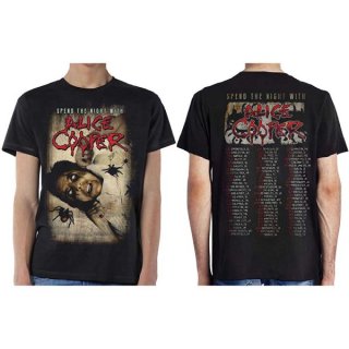 ALICE COOPER Spend The Night With Spiders, Tシャツ