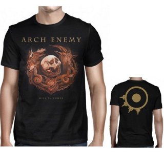 ARCH ENEMY Will To Power Album Cover, Tシャツ
