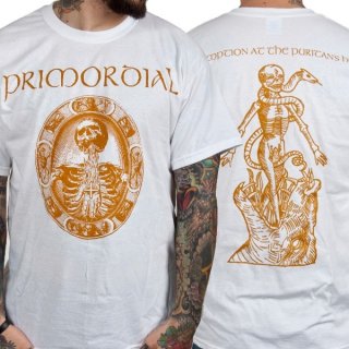 PRIMORDIAL Redemption at the Puritan's Hand White, Tシャツ
