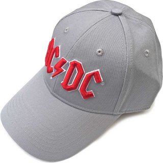 AC/DC Red Logo (Grey), キャップ