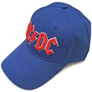 AC/DC Red Logo (Mid Blue), å