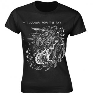 HARAKIRI FOR THE SKY White Owl, レディースTシャツ