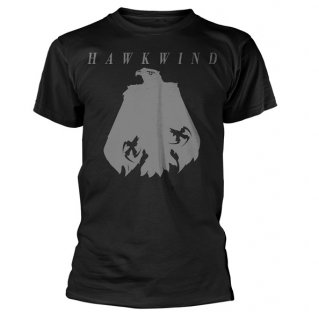 HAWKWIND Eagle (Black), Tシャツ 