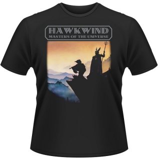 HAWKWIND Masters Of The Universe (Black), Tシャツ