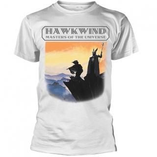 HAWKWIND Masters Of The Universe (White), T