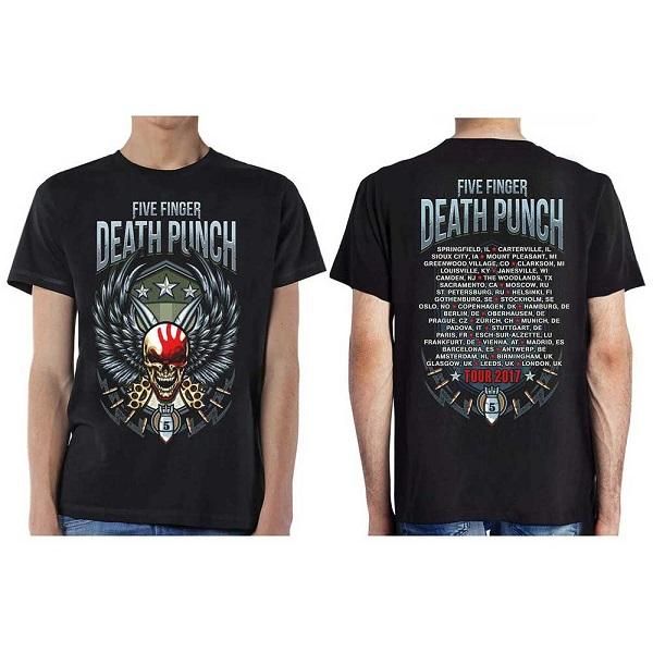 FIVE FINGER DEATH PUNCH Wingshield Fall 2017 Tour, Tシャツ