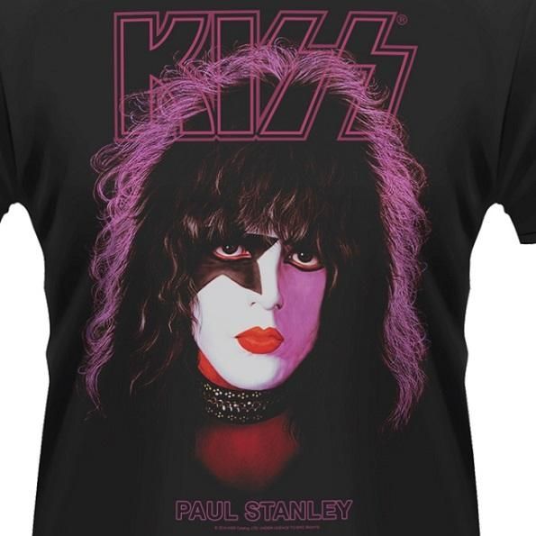 ミュージシャン KISS Official T-SHIRT Paul Stanley LSize Paul Stanley Starchild Kiss Band 1951-2025 T-Shirt