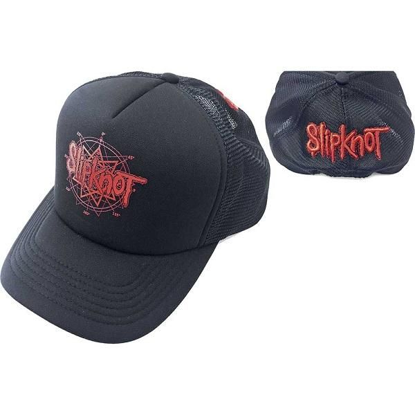 SLIPKNOT スリップノット 90s 帽子 Cap ビンテージ SLIPKNOT スリップノット EMBROIDERED LOGO/TRUCKER CAP