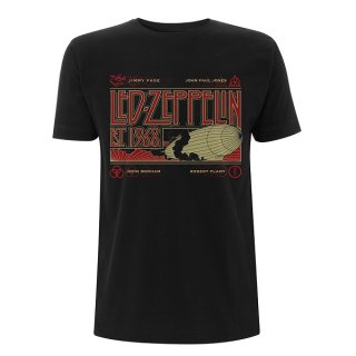 LED ZEPPELIN Zeppelin & Smoke, Tシャツ