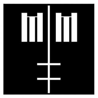 MARILYN MANSON Cross Logo, Х