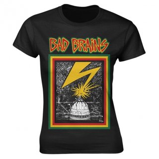 BAD BRAINS Bad Brains, レディースTシャツ