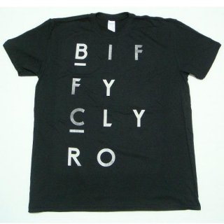 BIFFY CLYRO Blocks Logo, T