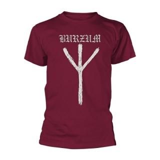 BURZUM Rune (maroon), T