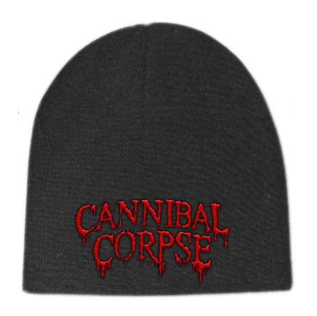 cannibal corpse logo ニットキャップ