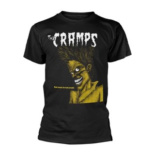 THE CRAMPS Bad Music For Bad People (black), Tシャツ