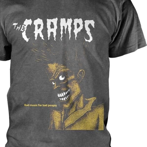 THE CRAMPS Bad Music For Bad People (vintage Wash), Tシャツ