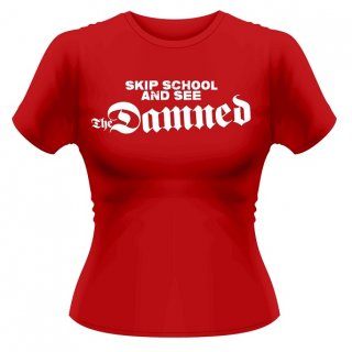 THE DAMNED Skip School, レディースTシャツ
