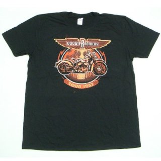 THE DOOBIE BROTHERS Motorcycle Tour '87, T