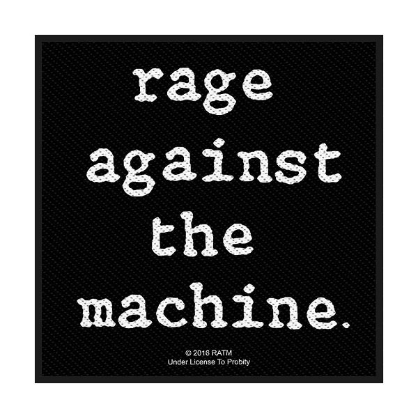 RAGE AGAINST THE MACHINE Logo, パッチ   メタルTシャツ専門店METAL LIFEメタルライフ