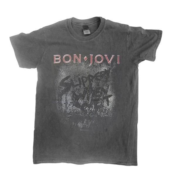 BON JOVI Slippery When Wet, Tシャツ - メタルTシャツ専門店