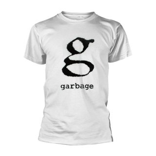 GARBAGE Logo (white), Tシャツ