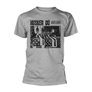 HUSKER DU Land Speed Record (grey), Tシャツ