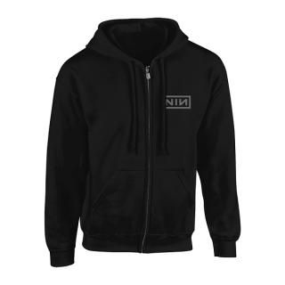 NINE INCH NAILS Classic Grey Logo, Zip-Upѡ