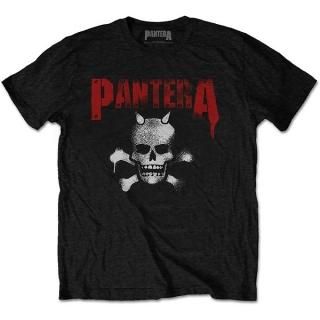 PANTERA Horned Skull Stencil, T