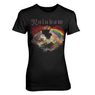 RAINBOW Rising Distressed, レディースTシャツ