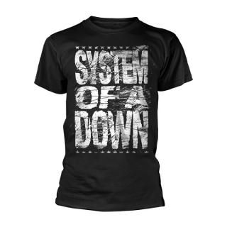 SYSTEM OF A DOWN Distressed Logo, T