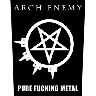 ARCH ENEMY Pure Fucking Metal, バックパッチ