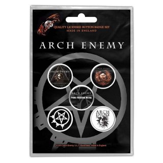 ARCH ENEMY Will To Power, バッジセット