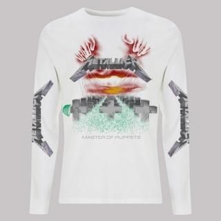 METALLICA Mop White, T