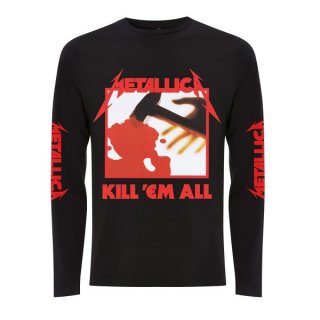 METALLICA Kill Em All Black, ロングTシャツ