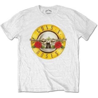 GUNS N' ROSES Classic Logo Wht, T