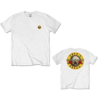 GUNS N' ROSES Classic Logo 2 Wht, T